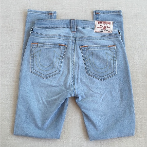 TRUE RELIGION NEW! Skinny Curvy Stretch Jeans - Picture 8 of 15
